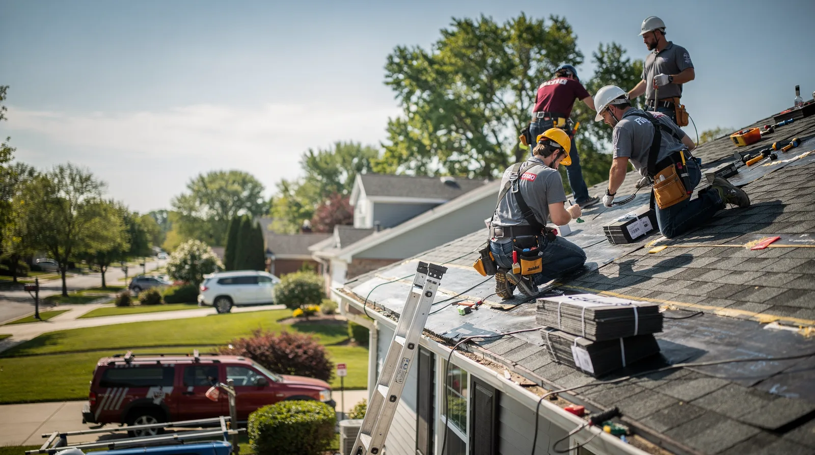 Roof Repair in Grasonville, MD around you